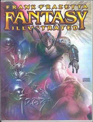 Frank Frazetta Fantasy Illustrated issue 1-B Joseph Linsner Cover