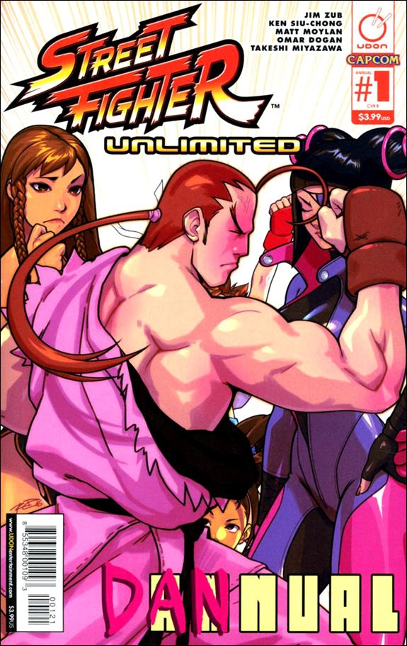 Street Fighter Unlimited Annual  issue 1-B Rob Porter Dan Cover
