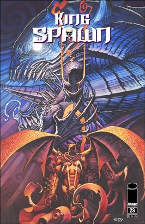 King Spawn issue 23 Chris Stevens Cover