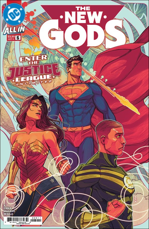 New Gods (2025) issue 5 Nimit Malavia Cover