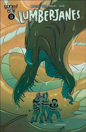 Lumberjanes issue 59 Kat Leyh Cover