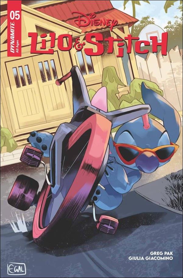 Lilo & Stitch issue 5-C Edwin Galmon Cover