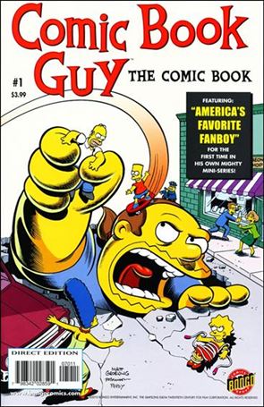 Bongo Comics Presents Comic Book Guy: The Comic Book Cover Image 1