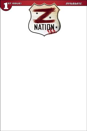 Z Nation issue 1-D Blank Authentix Cover