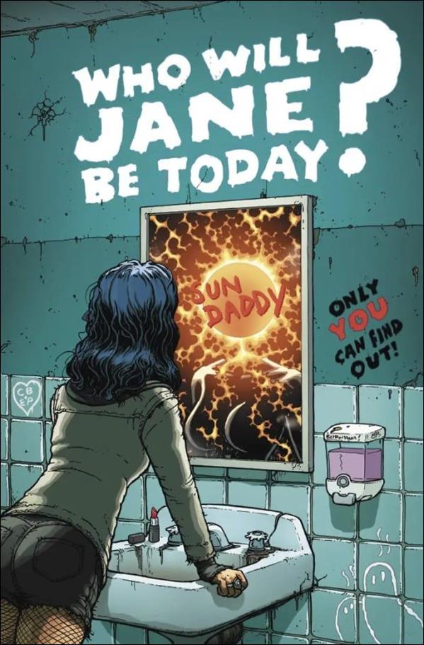 Unstoppable Doom Patrol issue 1-CD Burnham Scratch-Off Sun Daddy Cardstock Cover