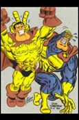 Hero Team-Up (Promo) card 3 Captain Everything and Megaton Man