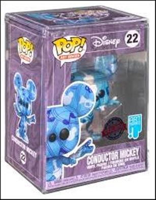 POP! Art Series figure 22 Conductor Mickey