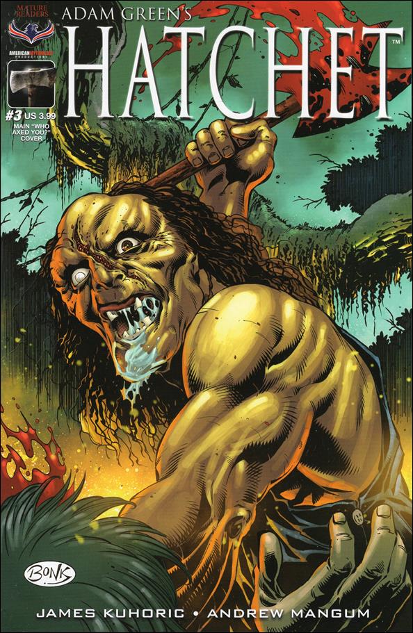 Hatchet issue 3 Richard Bonk Cover