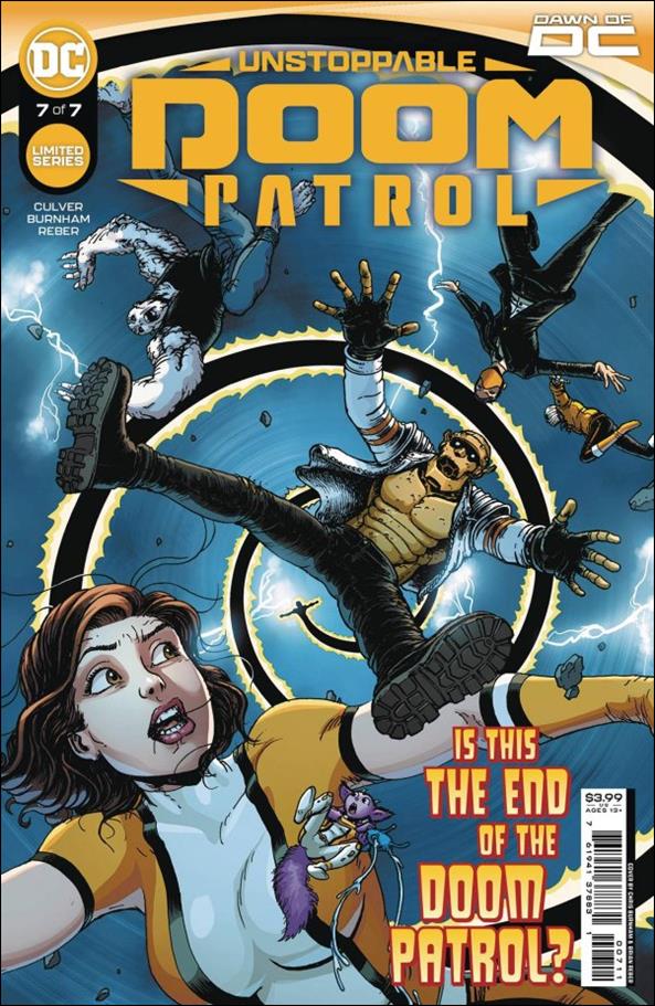 Unstoppable Doom Patrol issue 7 Chris Burnham Cover