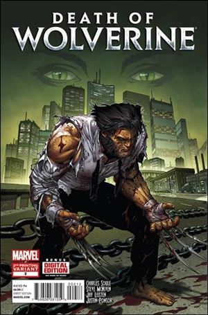 Death of Wolverine issue 2-F Steve McNiven Holofoil Cover (2nd Printing)
