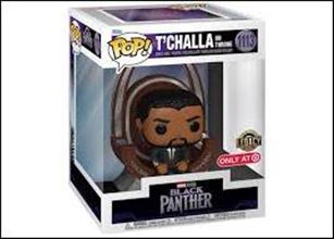 POP! Marvel figure 1113 T'Challa on throne