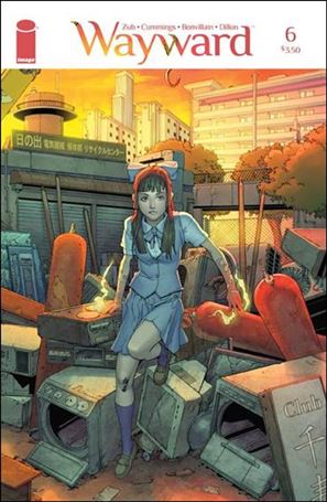 Wayward issue 6 Steve Cummings Cover