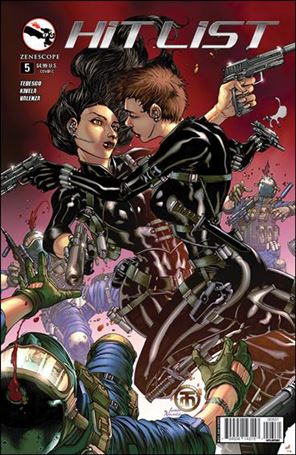 Hit List issue 5-C Harvey Tolibao Cover