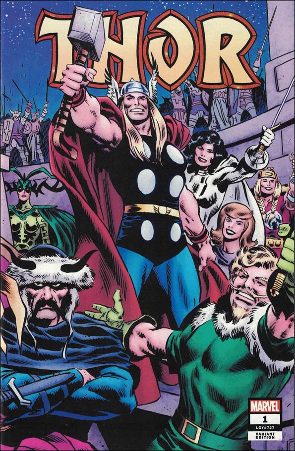 Thor (2020) issue 1-T John Buscema 1:1000 Wraparound Cover