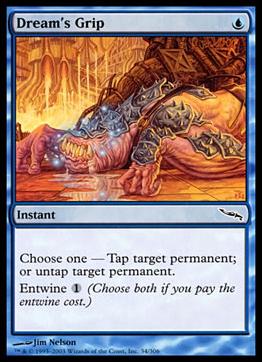 Magic the Gathering: Mirrodin (Base Set) card 34 Dream's Grip