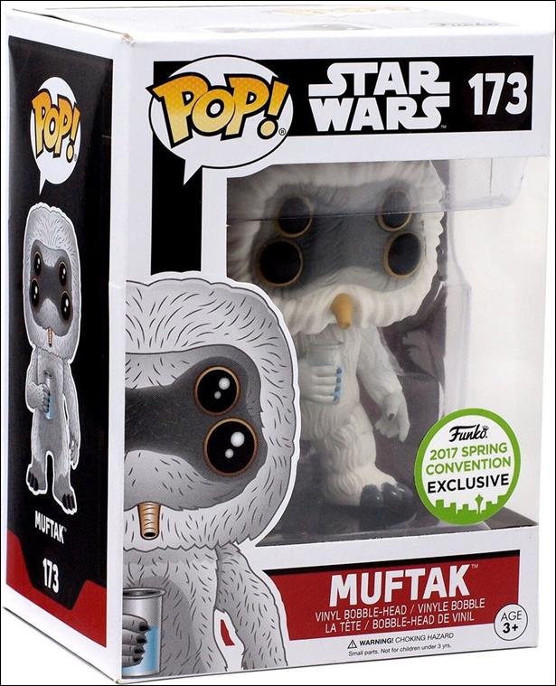 POP! Star Wars figure 173-B Muftak Spring Convention Exclusive 2017