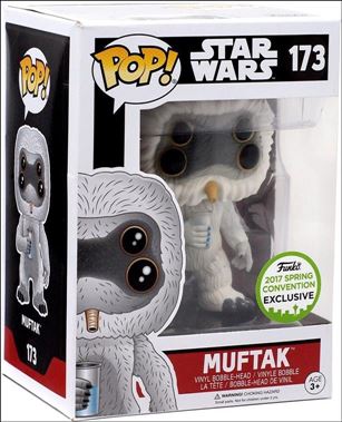 POP! Star Wars figure 173-B Muftak Spring Convention Exclusive 2017