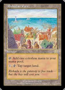Magic the Gathering: Mercadian Masques (Base Set) card 324 Rishadan Port