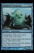 Magic the Gathering: Premium Deck Series: Slivers (Base Set) card 3 Amoeboid Changeling