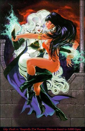 Lady Death vs Vampirella II issue 1-D Daerick Gross Cover 1/3000