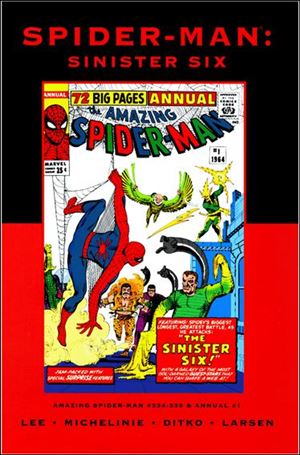 Spider-Man: Sinister Six issue nn-B Marvel Premiere Classic Dust Jacket Vol 31 1/950