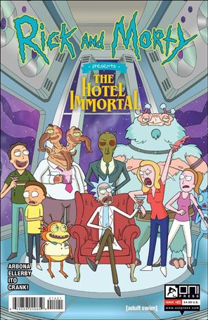 Rick and Morty Presents: The Hotel Immortal issue 1-B Philip Murphy Cover