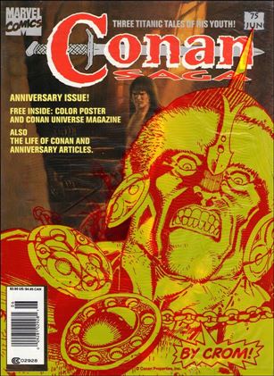 Conan Saga issue 75 Polybagged Cover