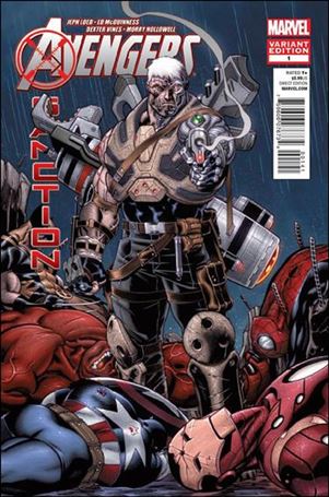 Avengers: X-Sanction issue 1-B Ed McGuinness 1:15 Cover