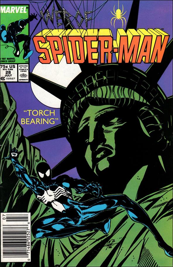 Web of Spider-Man (1985) 28-A by Marvel