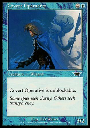 Magic the Gathering: Legions (Base Set) card 33 Covert Operative