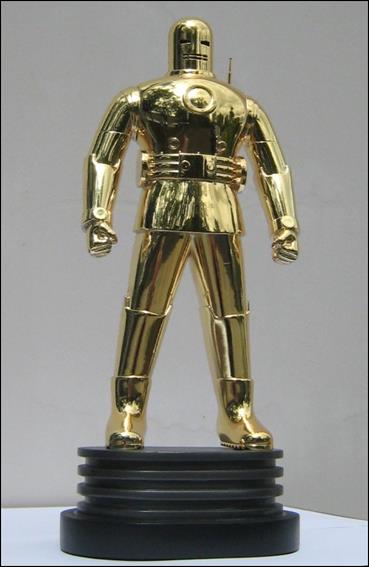 Marvel Statues (Bowen) item 302 Iron Man Gold Chrome 1/200