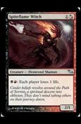 Magic the Gathering: Shadowmoor (Base Set) card 197 Spiteflame Witch
