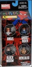 Marvel Minimates (Box Sets) figure 15 Champions 4-Pack (2009 AFXpress Exclusive)