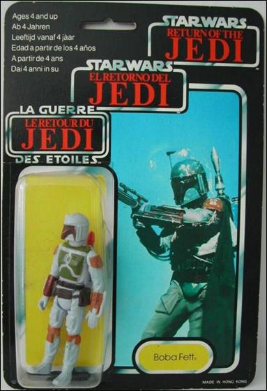 Star Wars 3 3/4" Basic Action Figures (Vintage) figure 21-F Boba Fett (Tri-Logo)
