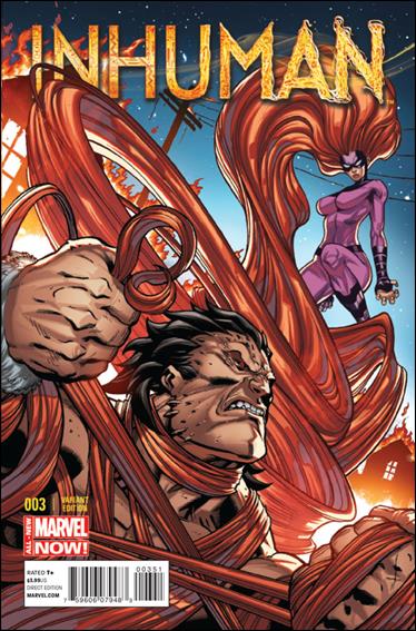 Inhuman issue 3-B Ed McGuinness 1:25 Cover