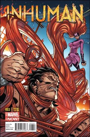 Inhuman issue 3-B Ed McGuinness 1:25 Cover