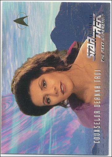 Star Trek: The Next Generation - The Episode Collection Season Two (Base Set) card 121 Counselor Deanna Troi - Card D