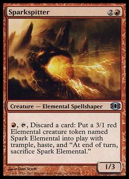 Magic the Gathering: Future Sight (Base Set) card 109 Sparkspitter