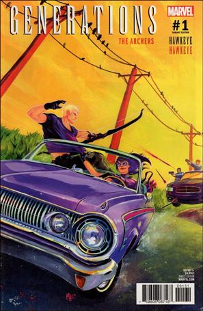 Generations: Hawkeye & Hawkeye issue 1-C Meghan Hetrick Cover
