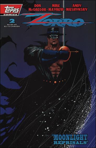 Zorro (1993) 2-A by Topps