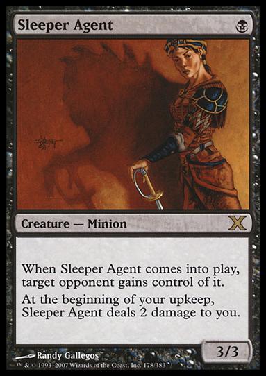 Magic the Gathering: 10th Edition (Base Set) card 178 Sleeper Agent