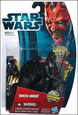 Star Wars Movie Heroes 3 3/4" Figures figure MH06 Darth Vader