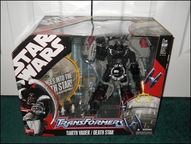 Star Wars: Transformers Deluxe Figure figure 2 Darth Vader / Death Star