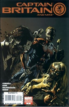 Captain Britain and MI13 issue 6-B David Yardin 1:10 