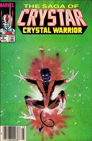 Saga of Crystar Crystal Warrior issue 6-B Newsstand Cover