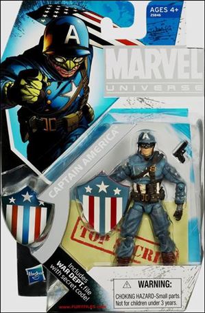 Marvel Universe (Exclusives) figure 7 Ultimate Captain America (WWII Costume)