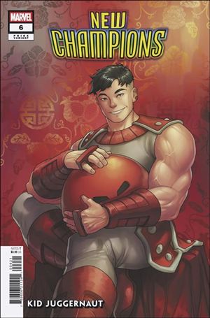 New Champions issue 6-C Meghan Hetrick Pride Cover