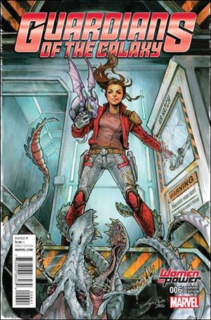 Guardians of the Galaxy (2015)  issue 6-E Siya Oum Women of Power Cover