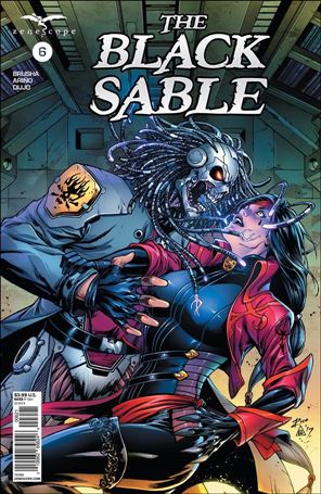 Black Sable issue 6-B Ian Richardson Cover