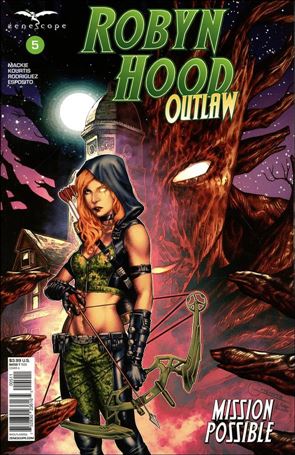 Robyn Hood: Outlaw issue 5 Geebo Vigonte Cover
